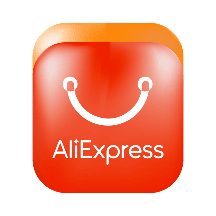 AliExpress logo — data source for Godmode AI market research